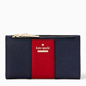 kate spade new york blazer blue/red cameron street racing stripe mikey